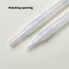 6Pcs Refillable Empty Brush Pen Clear Empty Paint Pen Acrylics Empty Marker For Painting on Paper Wood Ceramic Metal