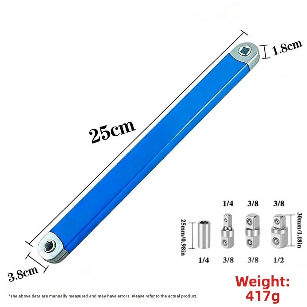 Professional Grade Offset Extension Wrench 1/2 1/4 3/8 Drive Zero Offset Wrench Set For Motorcycle