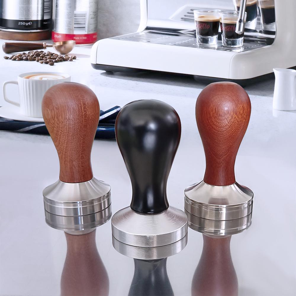 51mm 304 Stainless Steel Coffee Tamper with Handle for Home Machines