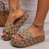 Fashion Summer Women's Platform Shoes Open Toe Flats Women's Platform Slippers Outdoor Plus Size Casual Slippers for Women Zapatos Mujer