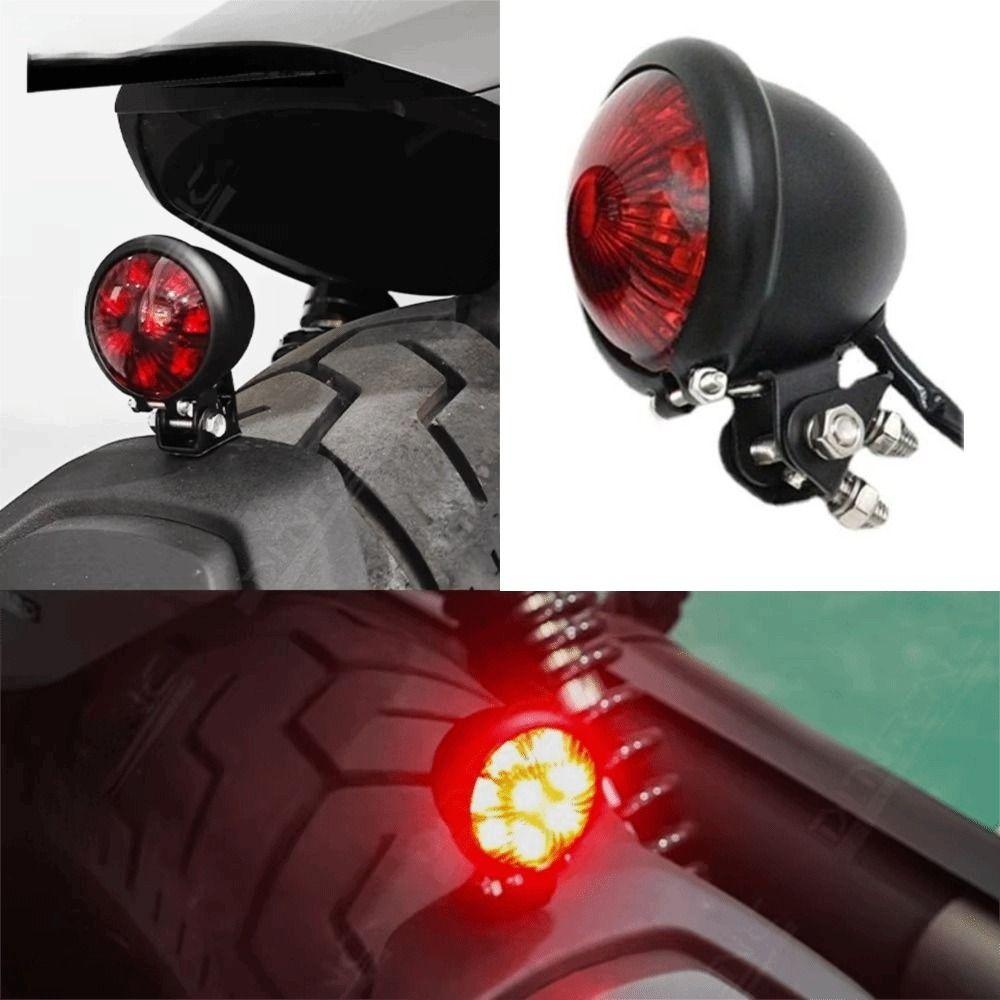 DC 12V LED Brake Taillight Waterproof Rear Stop Lamp Brake Tail Light Replacement Motorcycles Use