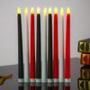 Fashion Flameless Candle Lamp Restaurant LED Long Pole Electronic Candle Light Candles Lights Supplies For Wedding Atmosphere Party Decoration