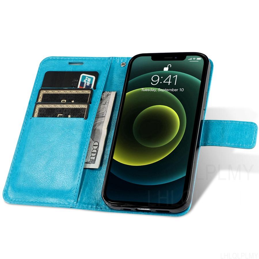 Luxury Leather Flip Protect Case For Vivo V25 V25E Y35 Y01 Y16 Y02 Y22S Y70 Y76 Y75 Y55 5G Y17 Y15 V11 V27 Pro V27e Wallet Cover