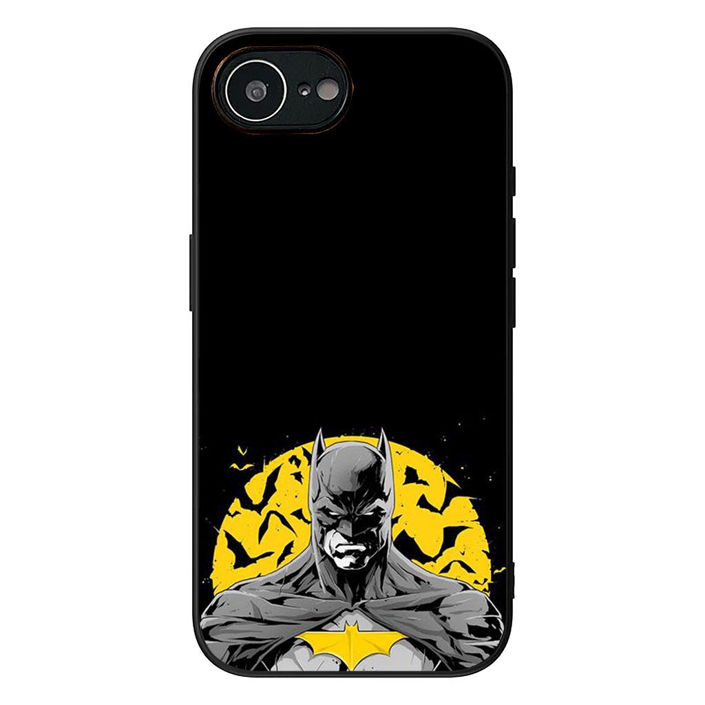 Cover for Apple iPhone 16 15 14 Plus 13 12 Mini 17 Pro Max + ProMax 16E Air Phone Case Bats Man Batmans DC Movie