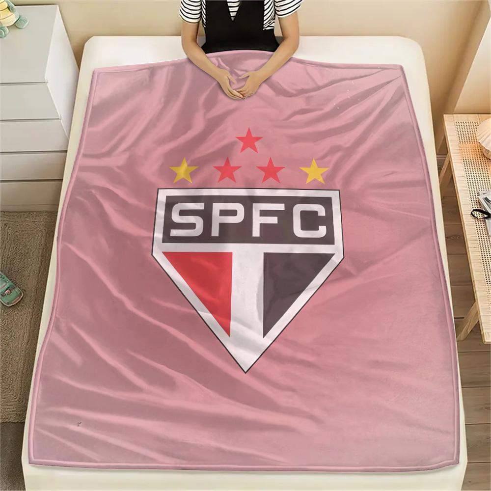 Sao Paulo FC4 Flannel Blanket, High Quality Comfortable for All Seasons, Home Decor, Warmth and Comfort