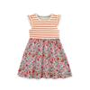 European & American Style Summer Striped Cotton Knit Girls' Vest Dress
