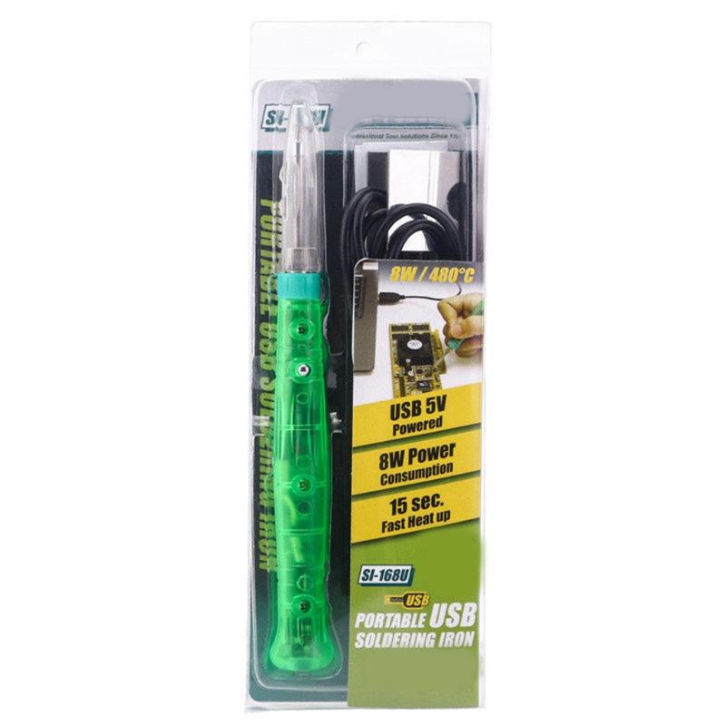 Pro'sKit SI-169U Soldering Iron Pen Portable 3D Print Finishing Tool USB 5V Repair Modify Mini Welding Gun 8W