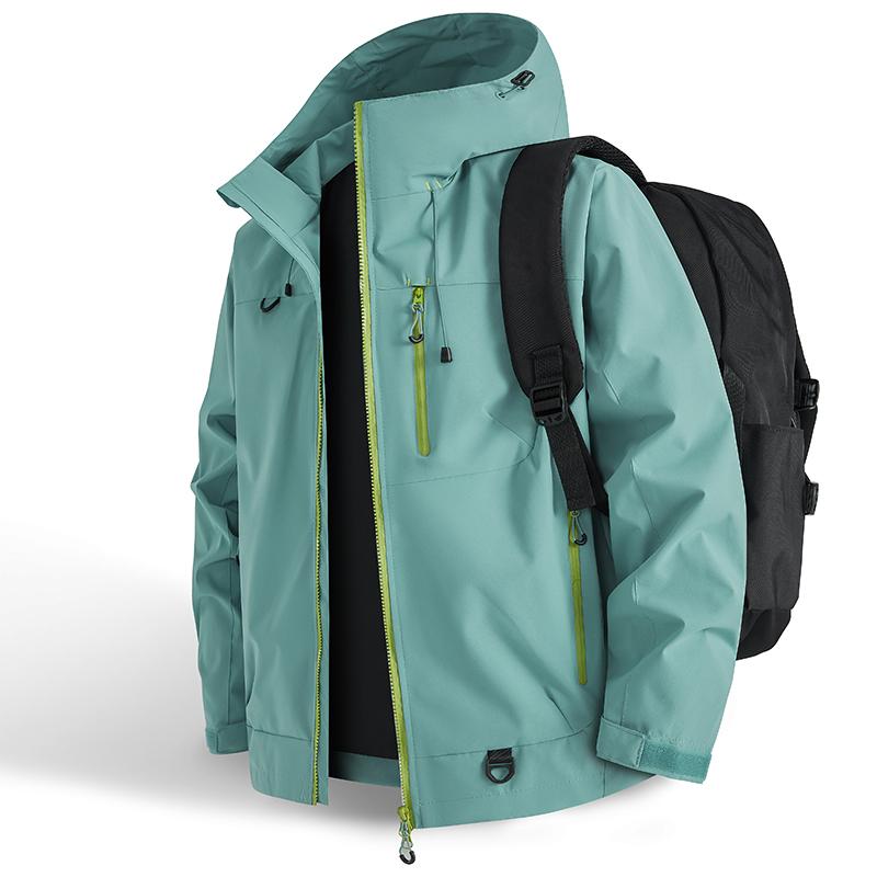 Outdoor Winter Men Hooded Climbing Camping Hiking Softshell Jackets Waterproof Windproof Thermal Windbreaker Women Fall Coat