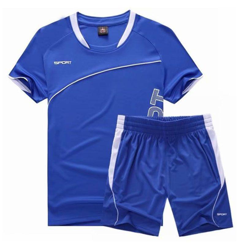 Running Sports Men Suit Quickdrying Short Sleeve Shirts Summer Shorts Gym