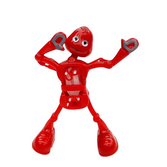 Dancing Robot Adorable Wind-Up Dancing Toy Joyful Educational Entertaining Clockwork Toy Gift for Kids