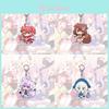 Stunning Hololive Vtuber Keychain Featuring Gawr Gura Mori Usada Fubuki Suisei For Anime Fans