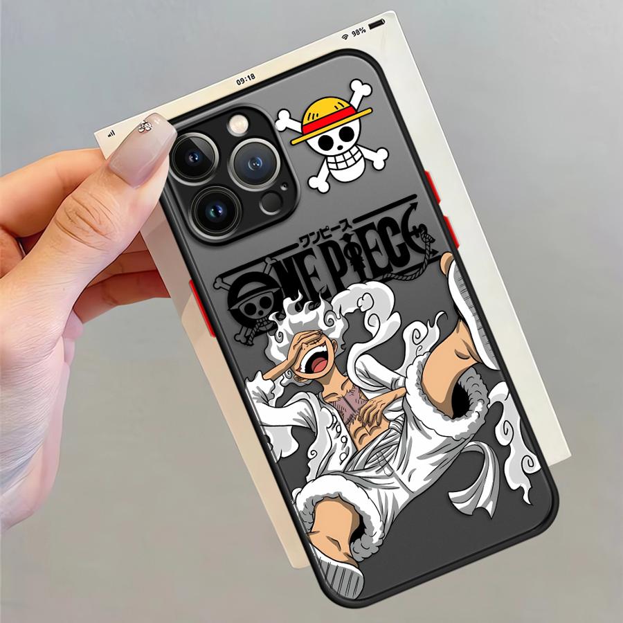One Piece Luffy Coole Hülle für iPhone 17 Pro Max 16 Plus XS XR 14 12 15 Air 7 8 SE 11 13 Mini Funda Rückseite Handyhülle