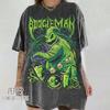 Oogie Boogie Halloween Shirt, Comfort Colors Vintage Nightmare Before Christmas Tee, Retro Heavy Metal Graphic T-Shirt