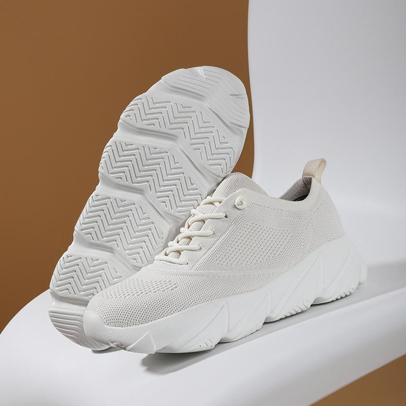 New Classic Walking Shoes Couple Sports Running Shoes Soft Sole Low Top Lightweight Mesh Shoes Casual Shoes