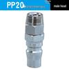 8mm C-type Pneumatische Snelkoppeling Set voor Luchtgereedschap