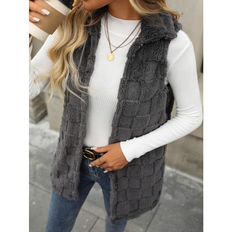 Fashionable Women's Casual Vest Elegant Cardigan Jacket