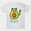 T Shirt Women Avogato Avocado Cat Funny Avocato Harajuku Print Kawaii Tshirt Summer Short Sleeve Female T-Shirt Top Tee