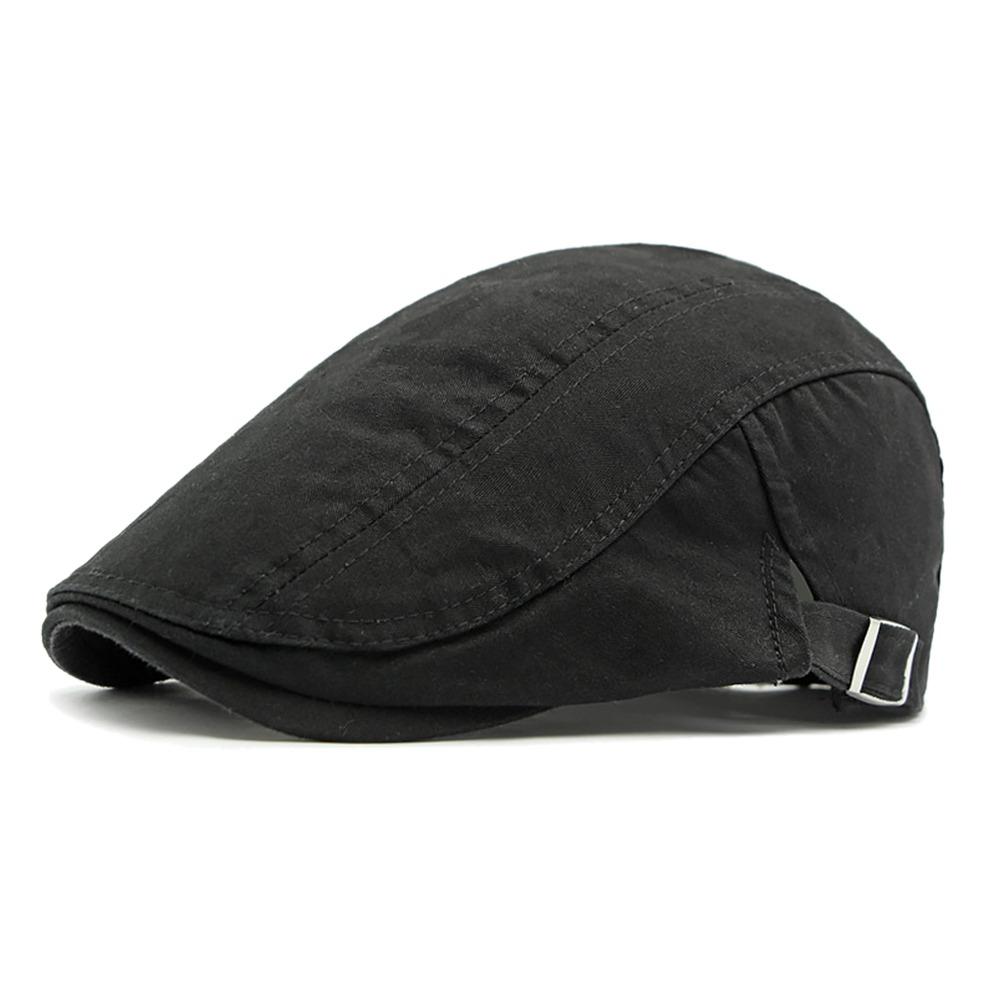 Fashion Spring Summer Beret Hat Cotton Casual Painter Hat Soft Adjustable Leisure Visor Cap Men Women