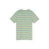 Nike Gestreiftes Logo Rundhals Pullover Kurzarm T-Shirt Herren Oberteile Matcha DZ2986-386