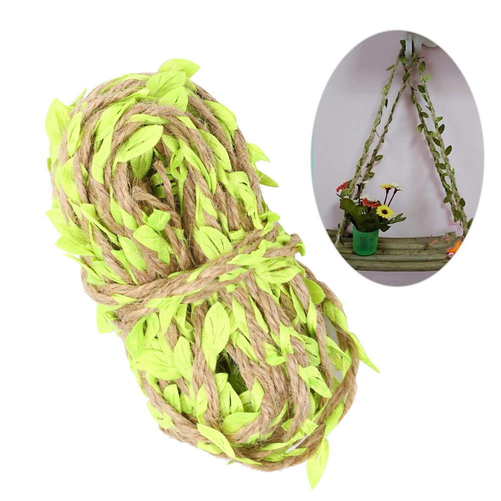 Artificial Vine Fake Foliage Leaf DIY Garland Decoration for Wedding Garden Party Home