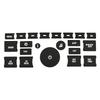 Button Repair Kit Ac Dash Switch Sticker For Chevrolet Silverado 2007-2013