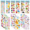 5 Ark Barnklistermärken Pösiga Klistermärken För Barn Födelsedag Jul Nyår Gåva För Flicka Pojke Scrapbooking Tecknade Klistermärken