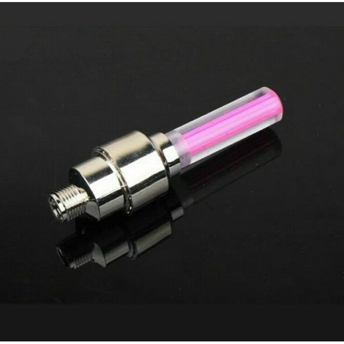 Bicycle Front Light - B - 2PCS - Waterproof LED - Flash Lights - Pink