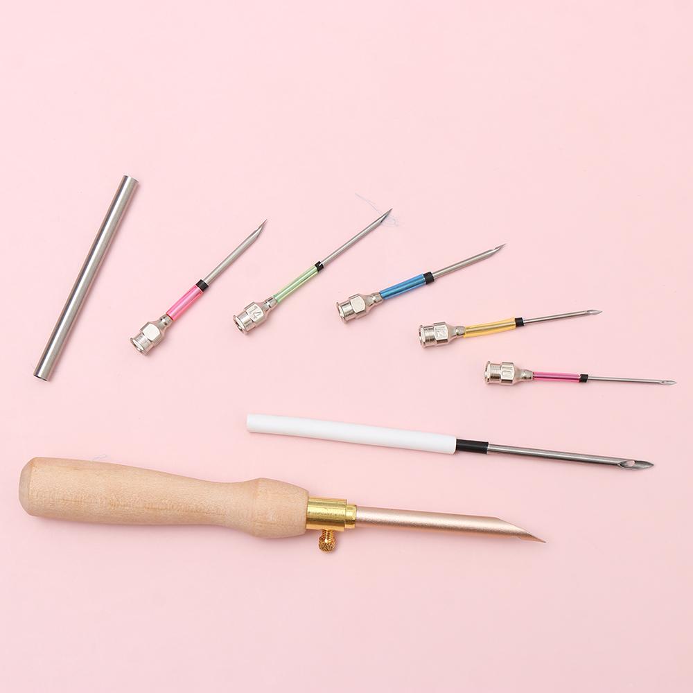 Craft DIY Knitting Embroidery Stitch Poke Needle Poking Cross Stitch Tools Punch Needle Tool