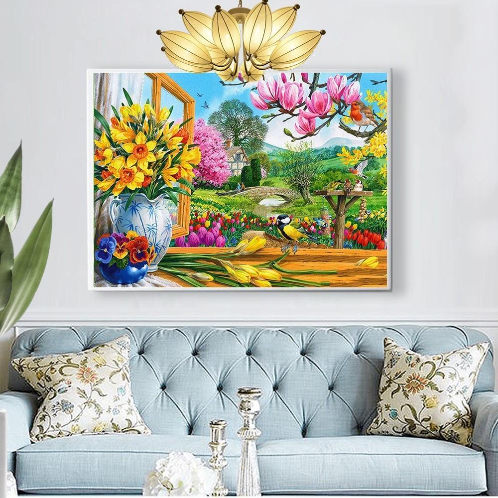 5D DIY Diamond Embroidery Sale Bird Diamond Painting Full Round Drill Diamond Painting