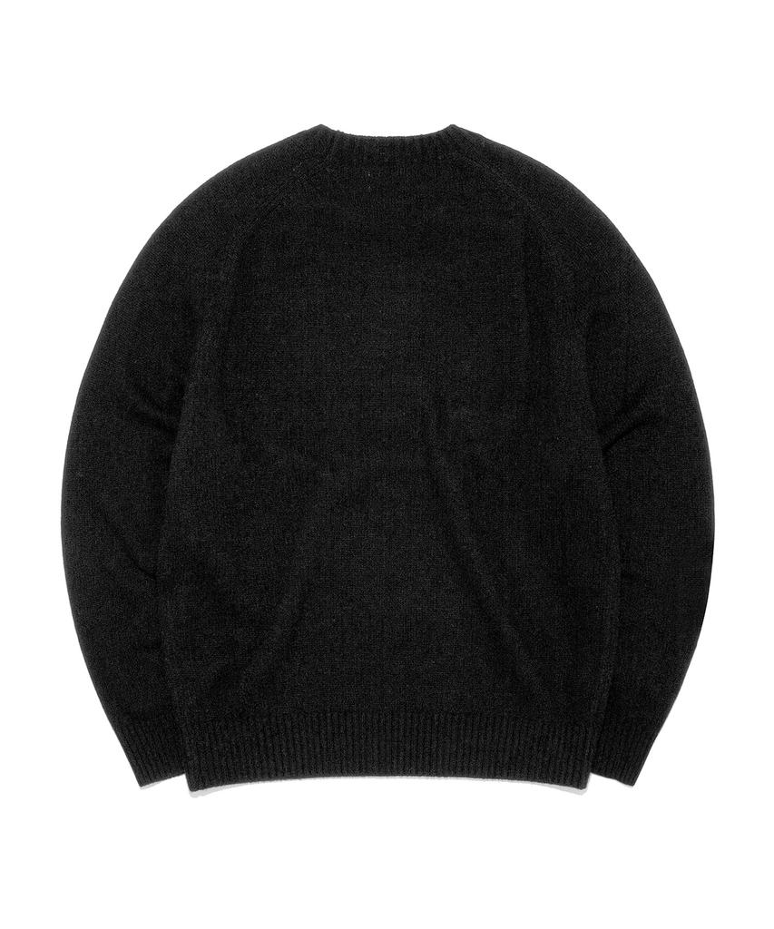 LEE Applique Big Logo Knit Black