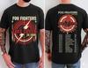 Foo Fighters 2026 Take Cover Tour Unisex T-shirt Daily Outdoor Retro T-shirt Fan Commemorative Printed T-shirt - Unisex's Summer...