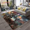 Cartoon Metal Slug Gamer Retro Spiel Teppich für Zuhause Wohnzimmer Schlafzimmer Sofa Fußmatte Dekor, Kinderbereich Teppich Rutschfeste Bodenmatte