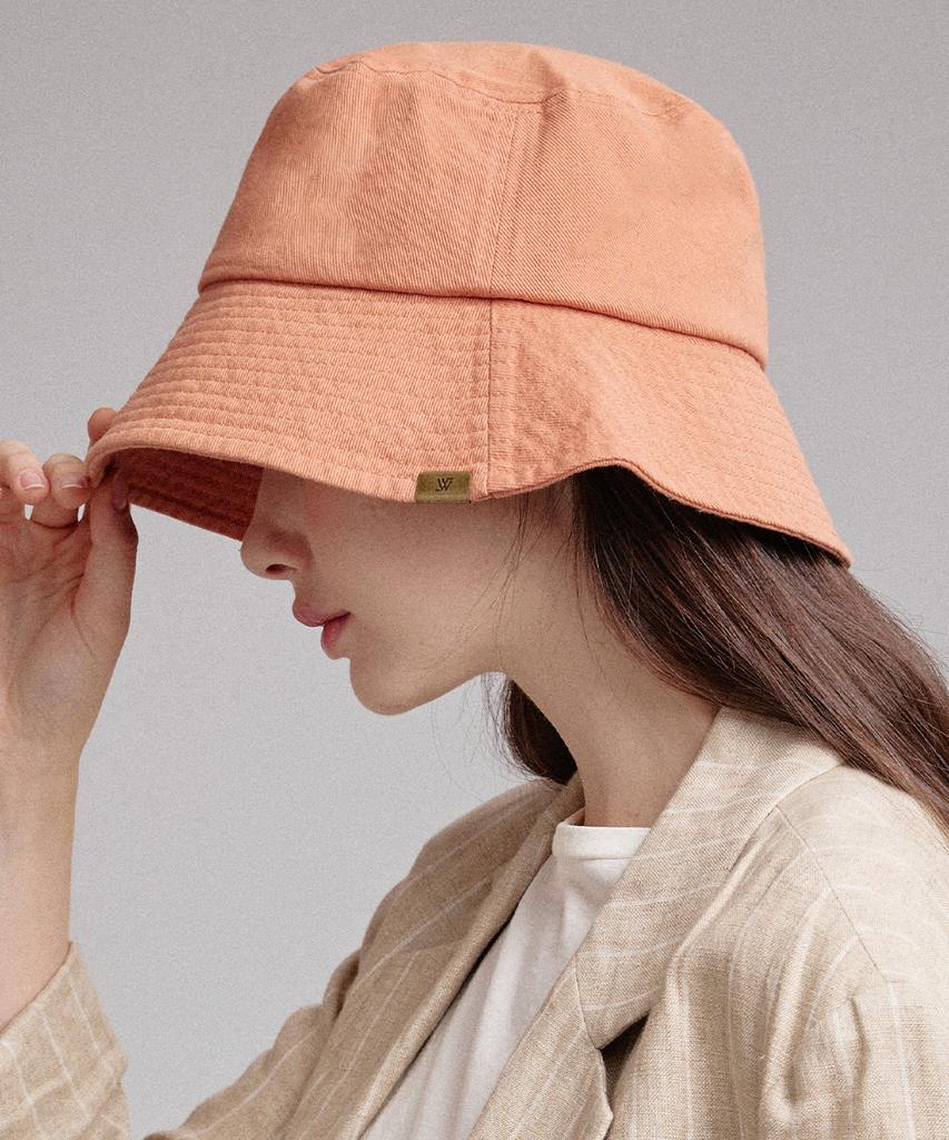 Hwaiteusaenjeu Unisex Oversized Vintage Washed Bucket Hat Mr. Big (5 Colors)