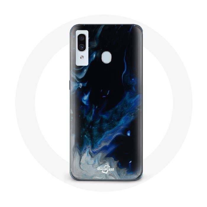 Case - Samsung - Galaxy A20 - Smoke Clouds - Soft - Synthetic Protection