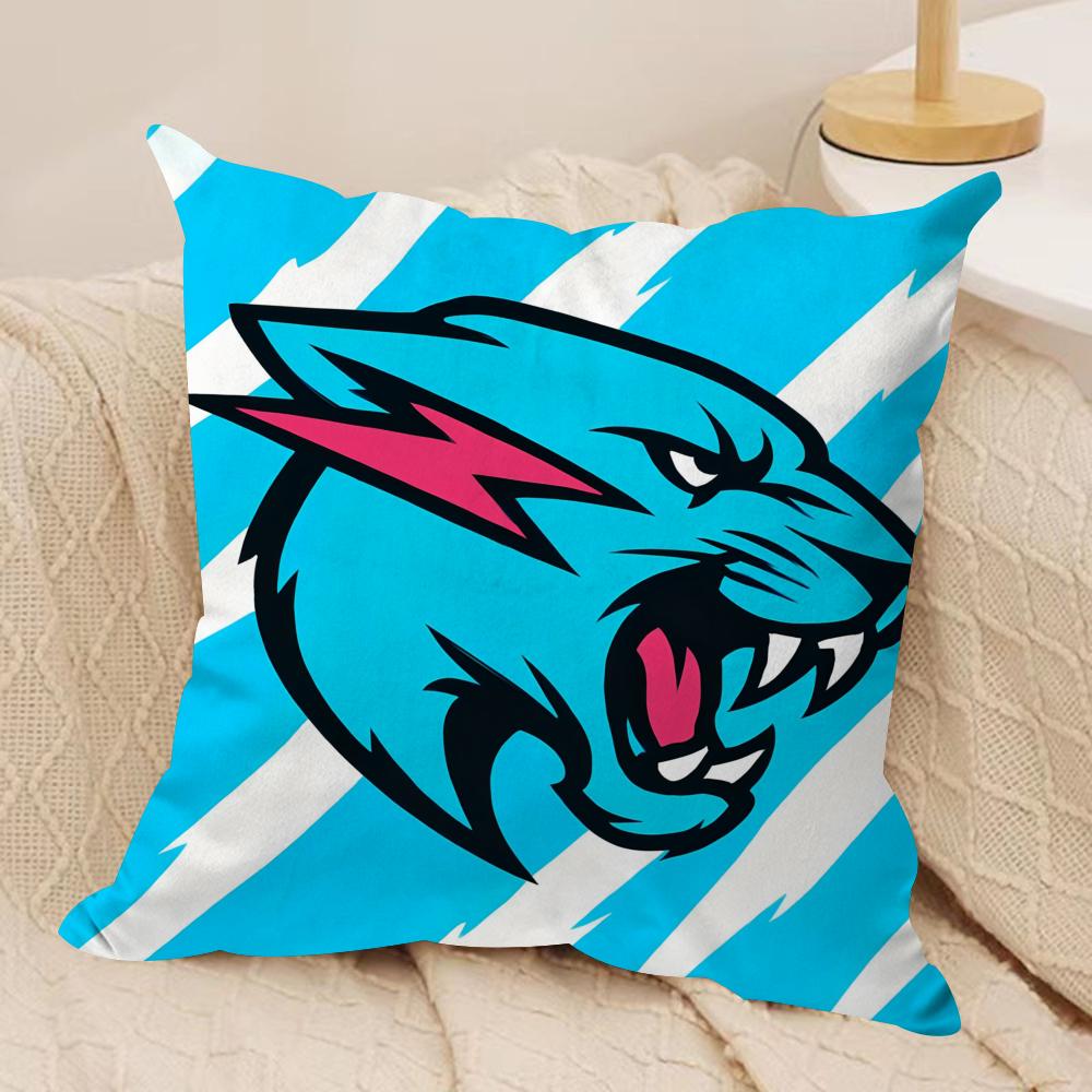 Funny MrBCute BBeasts Cushion Cover Short Plush Doublesided Print Square Throw Pillow Covers Sofa Home Cushion Decor