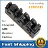 15883319 DWS-394 Power Window Switch for Hummer H2 Chevrolet Suburban Avalanche GMC Yukon Sierra 2003-2006 Front Driver Switch