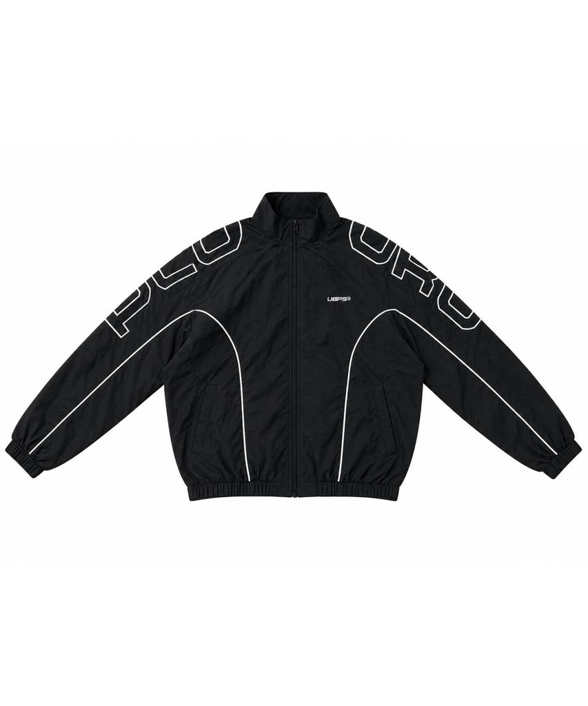 URBAN PLAYERS Reno Piping Windbreaker (Black)