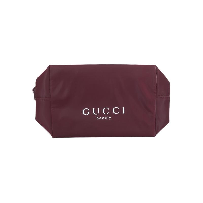 Gucci Luxusní tmavě červená kosmetická taška, přenosné úložiště Luxusní tmavě červená kosmetická taška