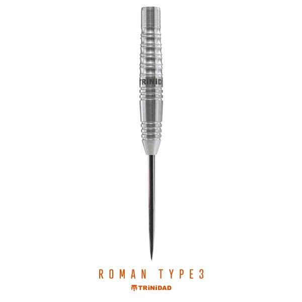 TRiNiDAD PRO Roman3 Steel Trinidad Pro Roman3 Steel Miyu Miyawaki Player Model Dart Barrel Silver Tdd1064