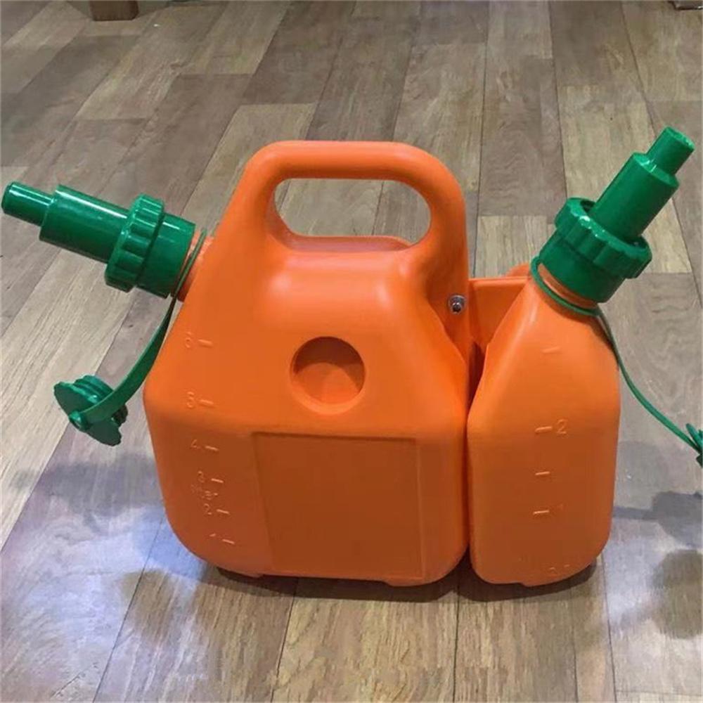 Fuel Can Petrol & Engine Oil Container 6L+2L Combi Can Tank Bottle
