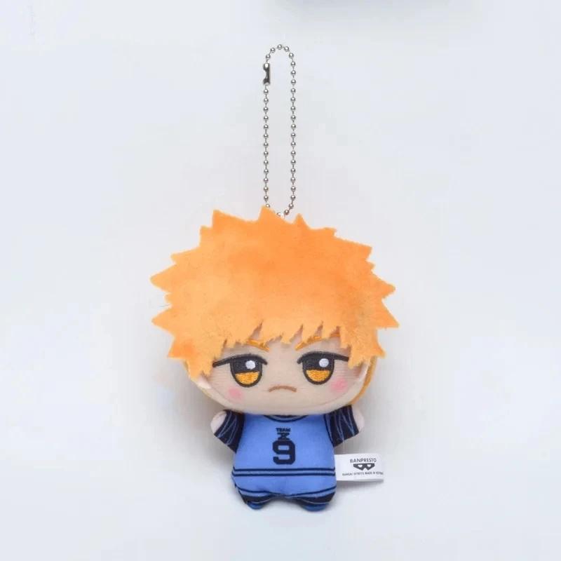 10cm New Blue Lock Plush Pendant KeyChain Yoichi Isagi Nagi Seishiro Mikage Reo Rin Itoshi Itoshi Sae Doll Toy Durable Gift