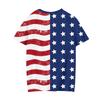 Women's Fashion Casual Printed Round Neck Raglan Sleeve T-Shirt Top T-Shirt Top Top