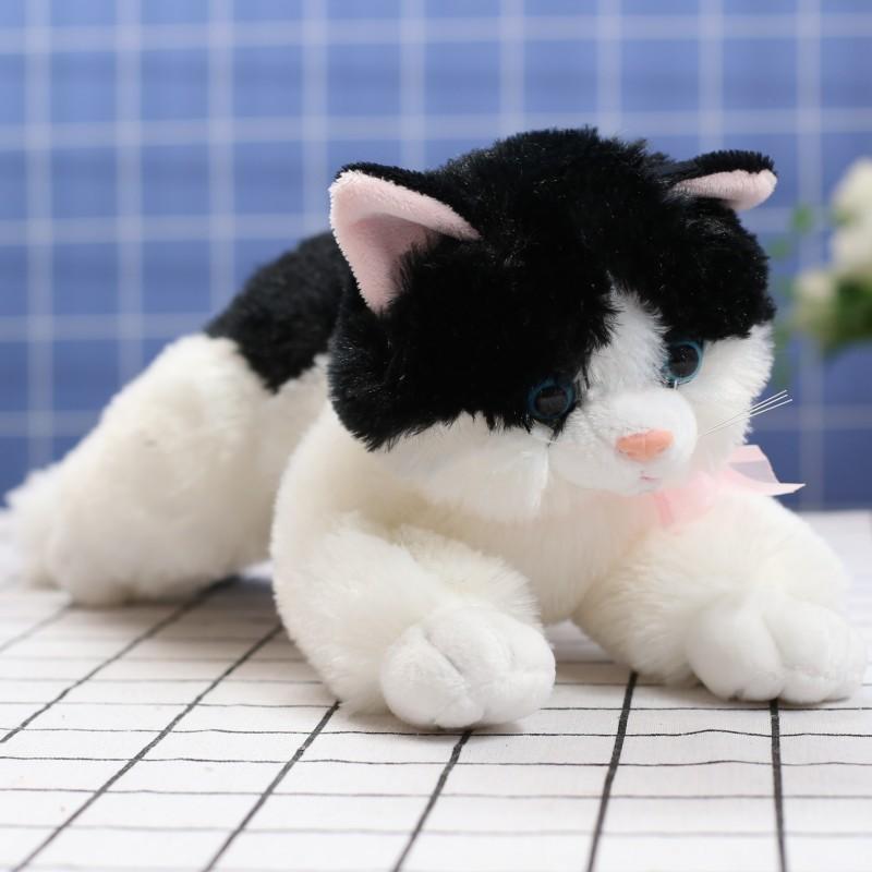 Simulated Cat Plush Toy Dolls, Singing Party Kitten Dolls, Children's Birthday Gifts, Sleeping Dolls