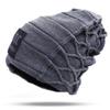 Gorro elegante chapéus de inverno de alta qualidade para homens e mulheres chapéus de malha de inverno quente e grosso