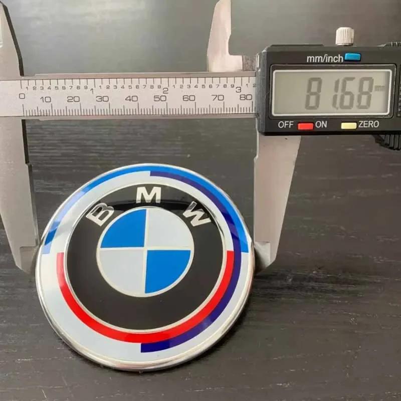 74mm/82mm Bmw Group Car Hood Logo BMW E36 E46 E53 E90 E60 E61 E93 E87 X1 X2 X3 X5 X6 F30F1Z3Z4X1 X5M2 M3M4 M8 Trunk Logo.