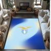 Lazio FC Soccer Football Pattern Soft Area Rug Non Slip Indoor Floor Carpet Sports Decor Mat for Bedroom