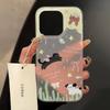 Cute Cats and Dogs Outing for Apple 16 Mobile Phone Case for IPhone15pro Male Female 13/14pro11 Advanced