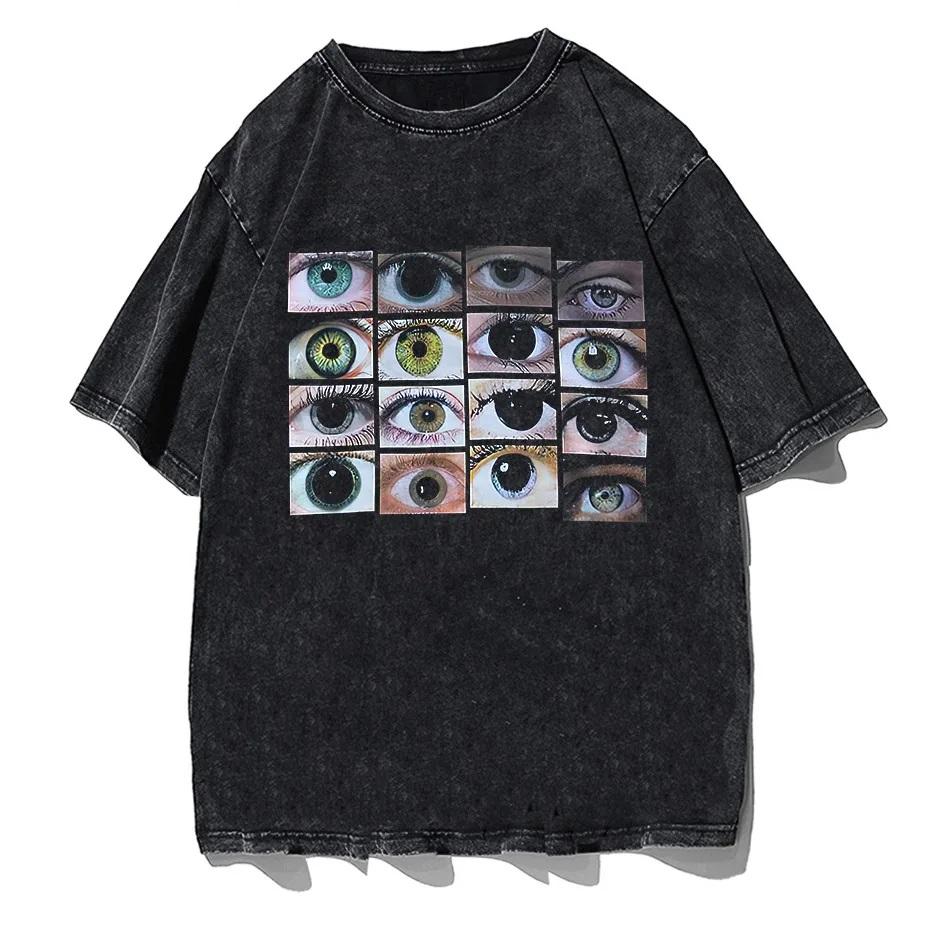 Djävulens Tarot Debiruman Devilman Crybaby Herr T-shirt Japan Anime T-shirt Harajuku Manga T-shirts Bomullskläder