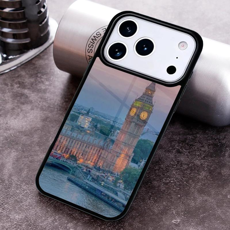 London Bus England Big Ben Phone Case for iPhone 17 16 15 Pro Max Air 14 13 12 11 Plus Shockproof Capa Cover
