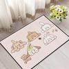 Small Carpet For House Bedroom Decoration Kitchen Bath Illustrations Super Absorbent M-Mikko Cute Rug Carpet Foot Non-slip